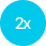2x