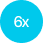 6x
